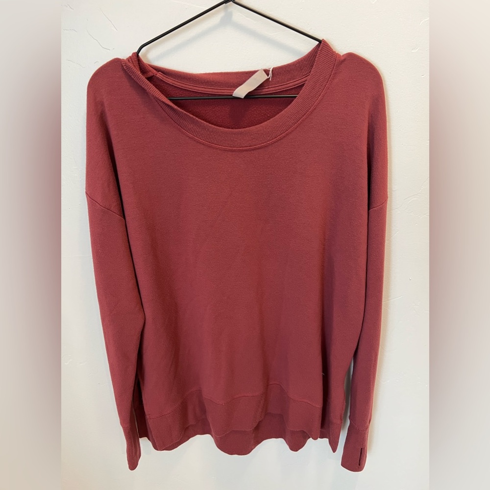 Athleta Sweater Maroon